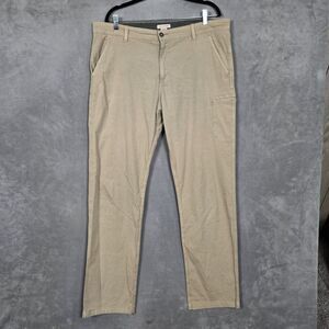 Carbon2Cobalt calibrated cargo Pants Mens 36x32 (fits 38x32.5)‎ beige khaki